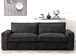 Luxe - Corduroy Sofa With Sleek Design, Spacious And Comfortable 3 Seater Couch