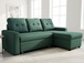 Convertible L Shaped Sectional Sleeper Sofa Bed, Saving Pull Out Couch