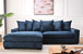Luxe - Oversized 2 Piece Sectional Couches For Living Room, L Shaped Sofa With Chaise