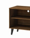 Amidon - TV Stand, With 2 Storage Shelves And 1 Cabinet
