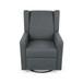Landau Contemporary Fabric Upholstered Swivel Recliner