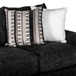 Behold Black Sofa and Loveseat Set