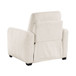 Vera - Power Reclining Chair With USB Charging Ports - Beige
