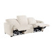 Vera - Power Double Reclining Sofa With USB Charging Ports - Beige
