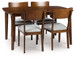 Tameride - Dining Room Table Set (Set of 5) - Brown