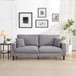Modern Upholstered 3 Seat Sofa, High Resilience