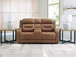 Knightington - Power Reclining Loveseat With Audio Seating