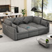Sectional Sofa Modular U-Shaped With Ottoman & USB Ports