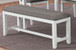 Alpha - Bench - White / Gray