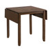 Alex - 3 Piece Dining Set With Drop Leaf Table - Espresso