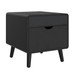 Halo - Square Smart End Table - Black