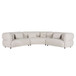 Four Seasons - Sectional Set With 6 Pillows - Camel