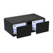 Halo - Smart Coffee Table With Fridge And Speaker - Black
