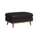 Horizon - Ottoman With Wood Base
