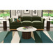 Sylvie - Round Table With White Faux Marble Top And Base