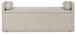 Galliden - Beige - Large Upholstered Dining Room Bench