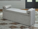 Galliden - Beige - Large Upholstered Dining Room Bench