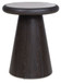 Bracken - French Black - Round End Table