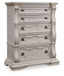 Bruchandi - Five Drawer Chest - Antique White