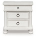 Rowlenstown - Three Drawer Night Stand
