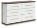 Kendanport - Six Drawer Dresser
