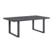 Playa - Dining Table - Dark Gray / Beige