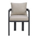 Playa - Dining Chair (Set of 2) - Dark Gray / Beige