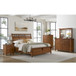 Gage - 3-Drawer Nightstand With USB And Power - Chestnut