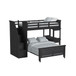 Hampton Kids - Loft With Staircase And Desk With Speaker Bedroom Set