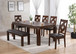 Diamond - Bench - Dark Oak Mahogany / Dark Brown Diamond - Bench - Dark Oak Mahogany / Dark Brown