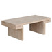 American Vintage Industrial Coffee Table, Double Tier Design