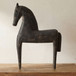 Gallant - Wooden Sculpture - Black