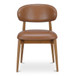 Ellie - Leather Dining Chair - Brown