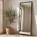 Figaro - Floor Mirror - Black