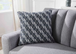 Zaira Gray Sofa and Loveseat Set in Boucle Zaira Gray Sofa and Loveseat Set in Boucle