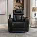 270 Degree Swivel Power Recliner With Tray Table, Phone Holder, Cup Holder, USB Port