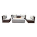 Outdoor Elegance Conversation Set With Fire Pit