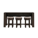 Lennox Hill - 4 Piece Set - Dark Brown