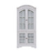 Magnolia Manor - Display Cabinet - Antique White / Weathered Bark