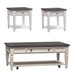 Allyson Park - 3 Piece Table Set - White