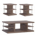 City Scape - 3 Piece Table Set - Burnished Beige