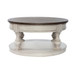 Morgan Creek - Round Cocktail Table - White