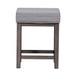 Tanners Creek - Upholstered Console Stool (Set of 3) - Dark Gray