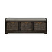 Mill Creek - Wall Bench - Dark Brown