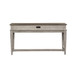 Heartland - Console Bar Table - Antique White / Tobacco Tops