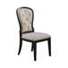 Americana Farmhouse - Upholstered Tufted Back Side Chair
