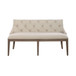 Americana Farmhouse - Upholstered Shelter Dining Bench