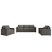 Cloud Sofa Set Couch For Living Room - Gray