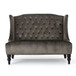 Nurturing - Upholstered Loveseat With Wing Back And Diamond Tufting