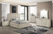 Micah Bedroom Set in Cream Corduroy B9020 by New Era Innovations
